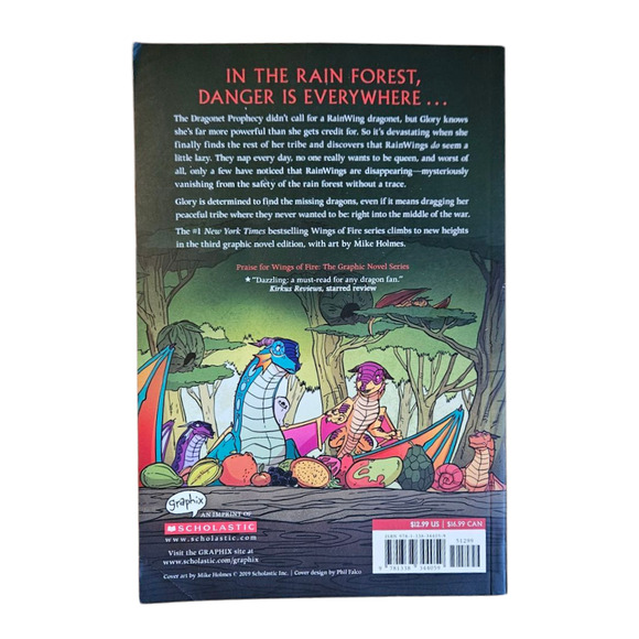 Wings of Fire: The Graphic Novel - Book Three The Hidden Kingdom Tui Sutherland - Picture 3 of 4